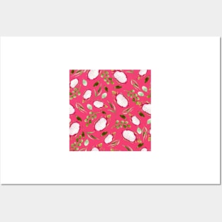 Dragonfruit  | Watercolor | Pattern Posters and Art